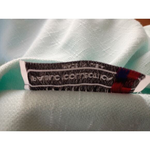 Vntg Pablo Collection Mint Green Skirt Suit Two Piece Set L Made USA Retro 80s - Picture 10 of 10